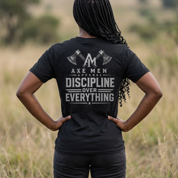 Discipline over Everything T-Shirt — 'Axe Men' Graphic Tee