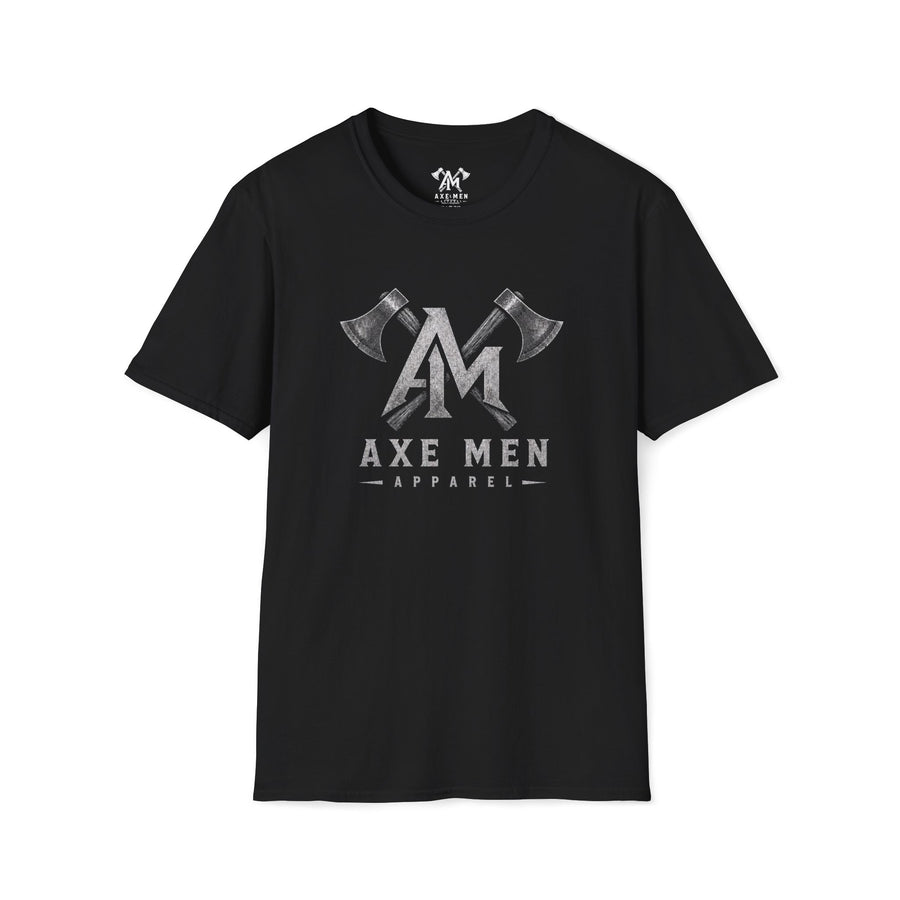 Axe Men Apparel Logo T-Shirt — Vintage Front Crossed Axes Graphic Tee