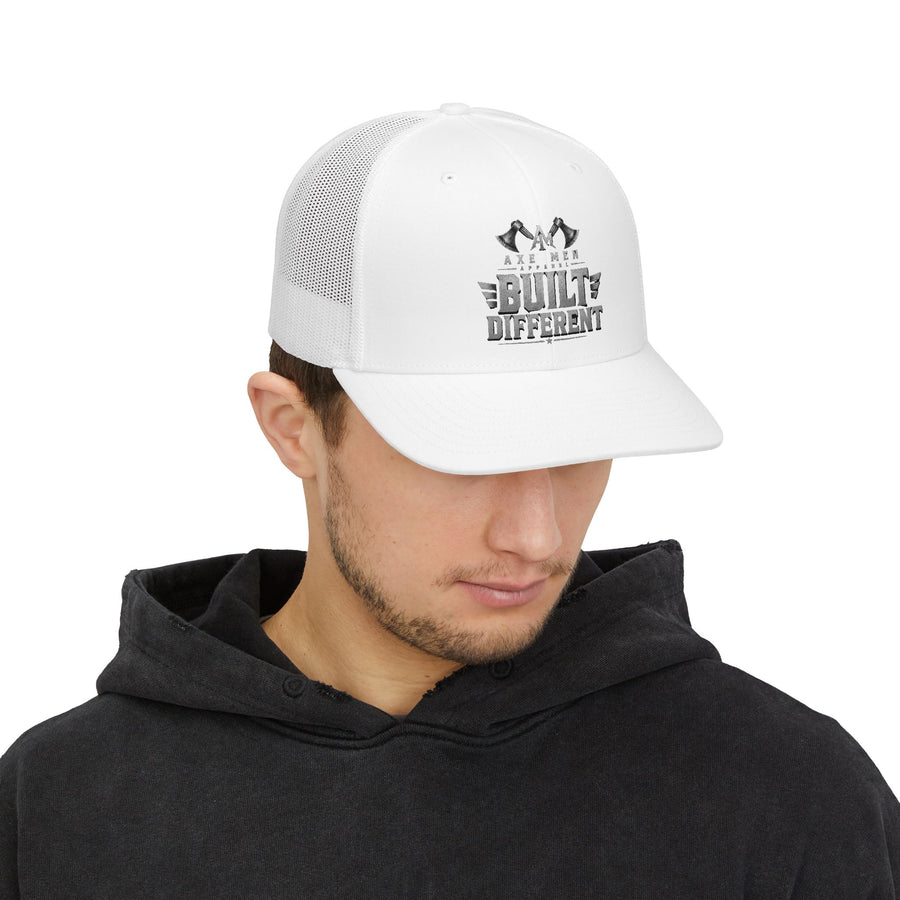 Trucker Cap — Built Different Axe Men Snapback