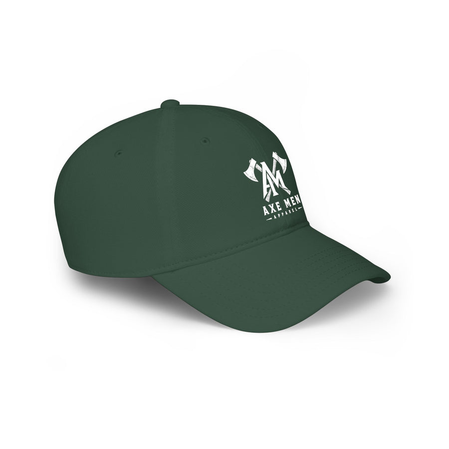 Axe Men Logo Baseball Cap — Low Profile Black Dad Hat