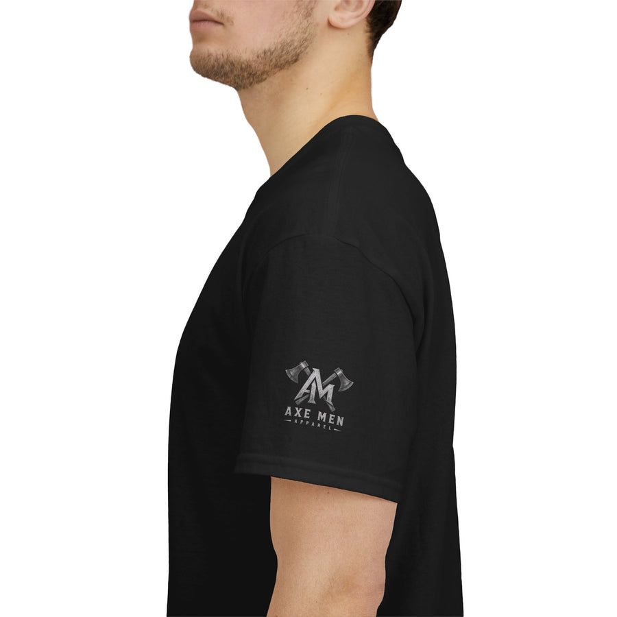 Axe Men Logo Graphic Tee — Rustic Axe Back Print