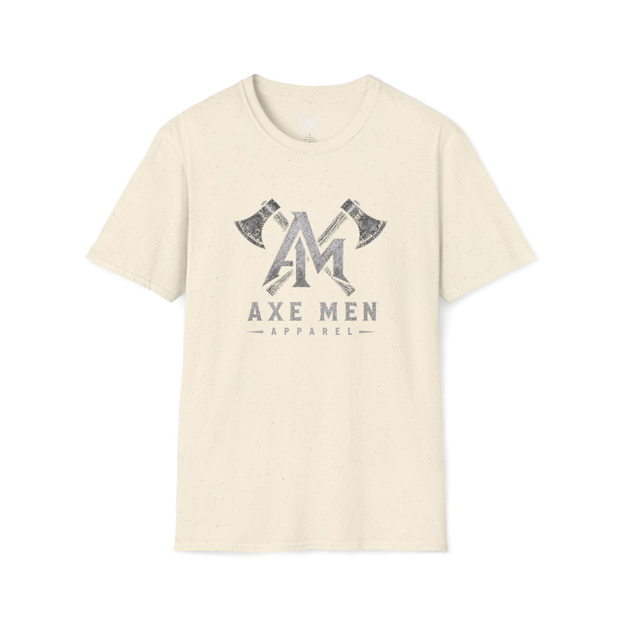 Axe Men Apparel Logo T-Shirt — Vintage Front Crossed Axes Graphic Tee