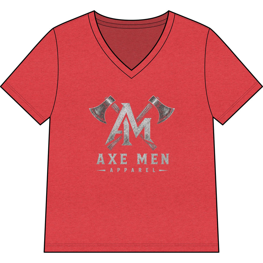 Humility Is a Profound Strength V‑Neck Tee — Women's Relaxed Heather