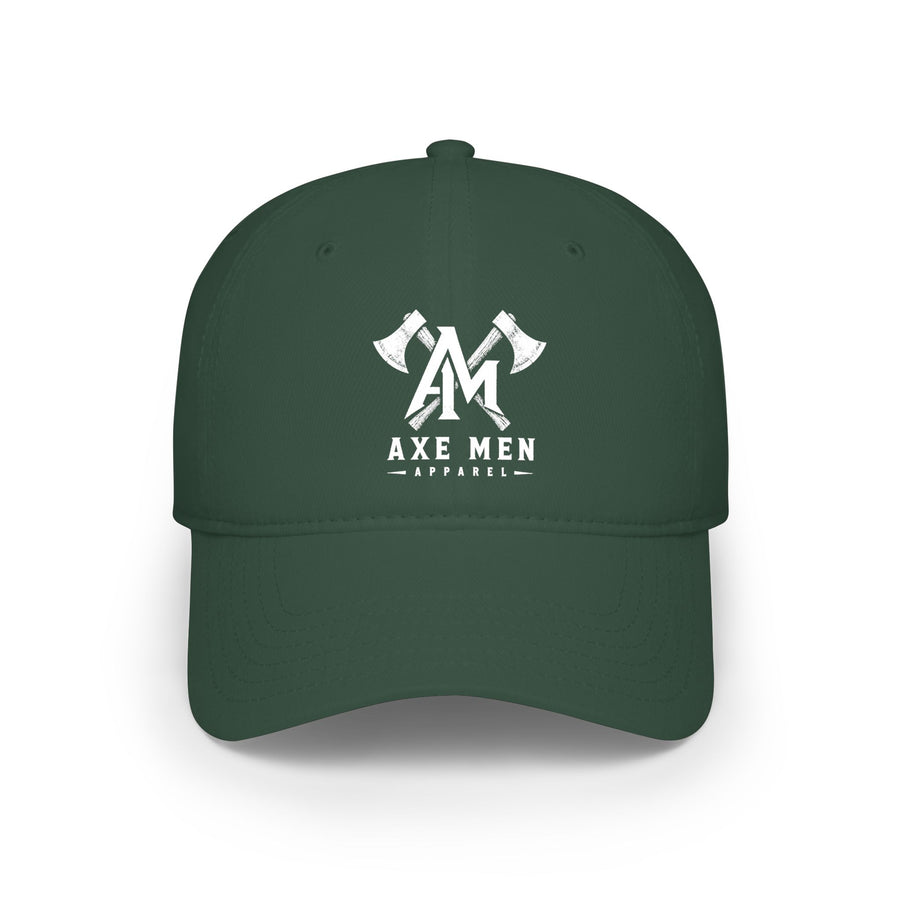 Axe Men Logo Baseball Cap — Low Profile Black Dad Hat
