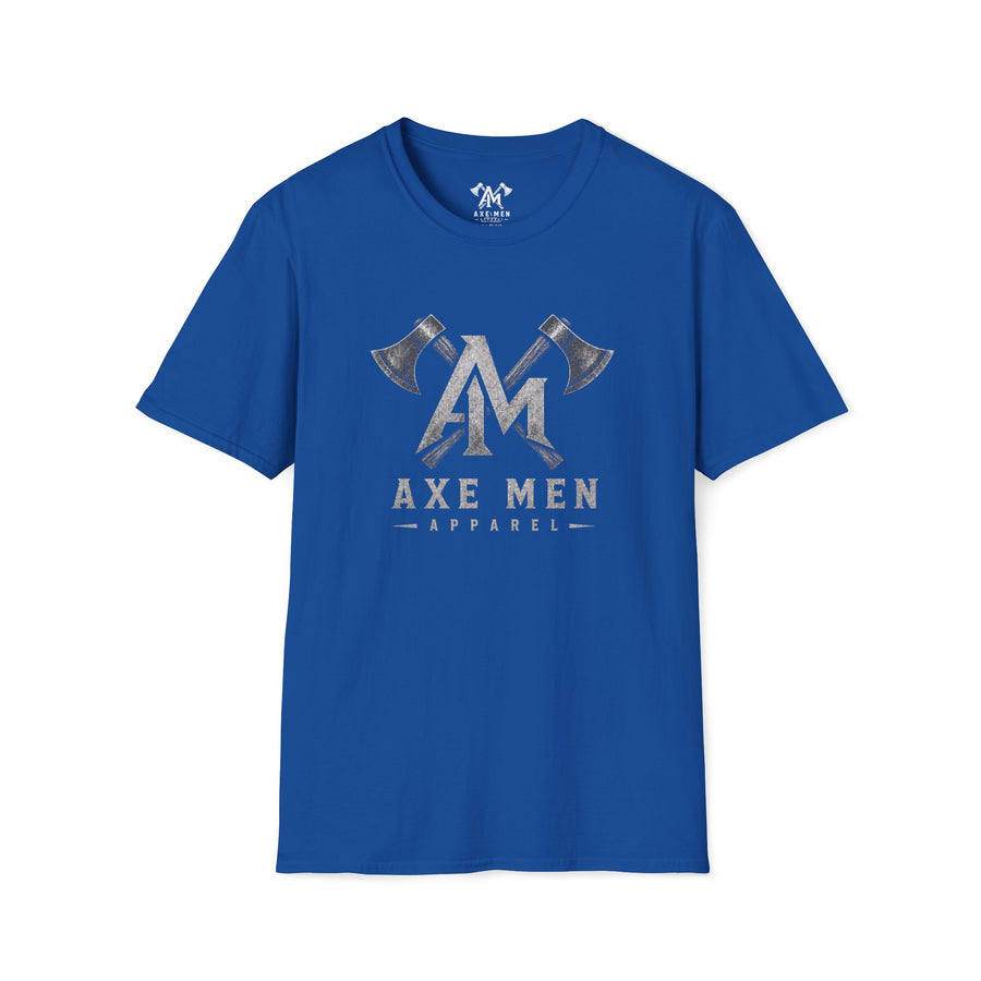Axe Men Apparel Logo T-Shirt — Vintage Front Crossed Axes Graphic Tee