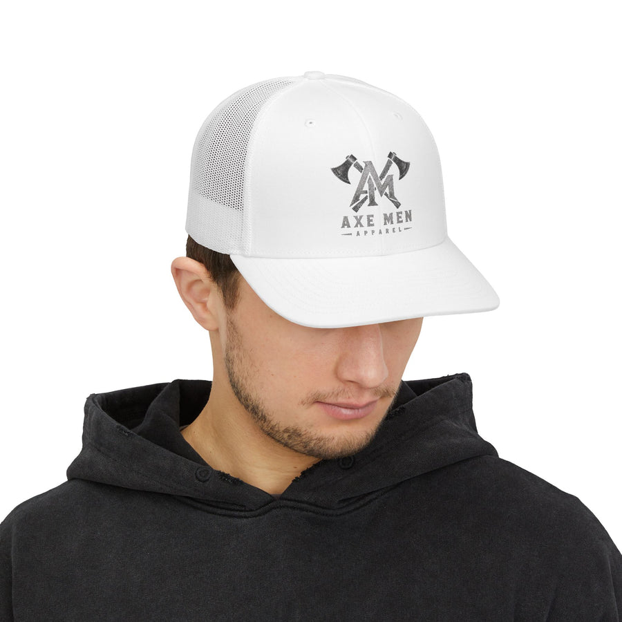 Axe Men Trucker Snapback Cap — Axe Men Logo Mesh Hat