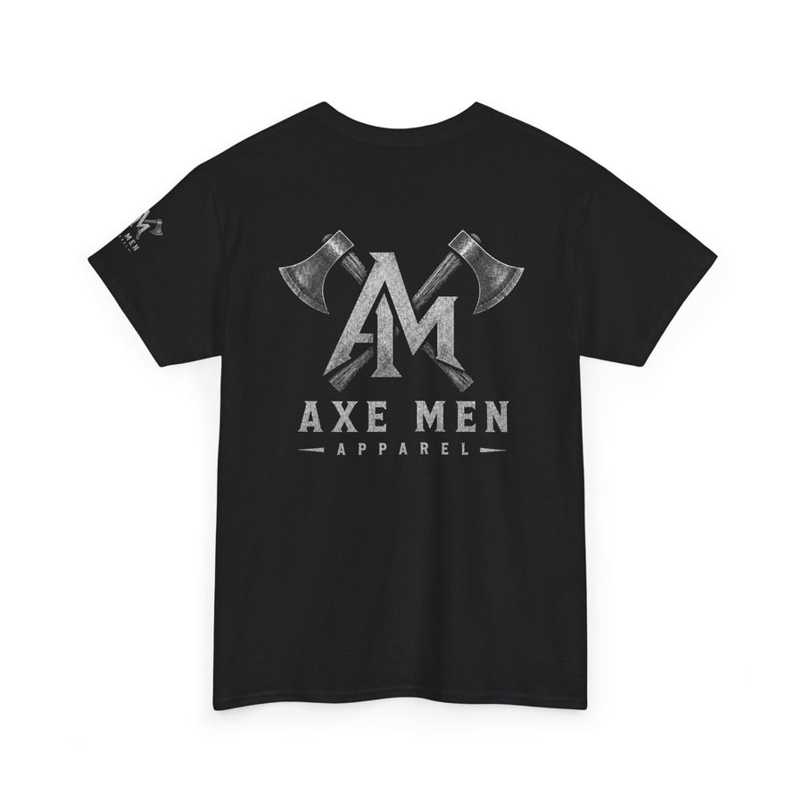 Axe Men Logo Graphic Tee — Rustic Axe Back Print