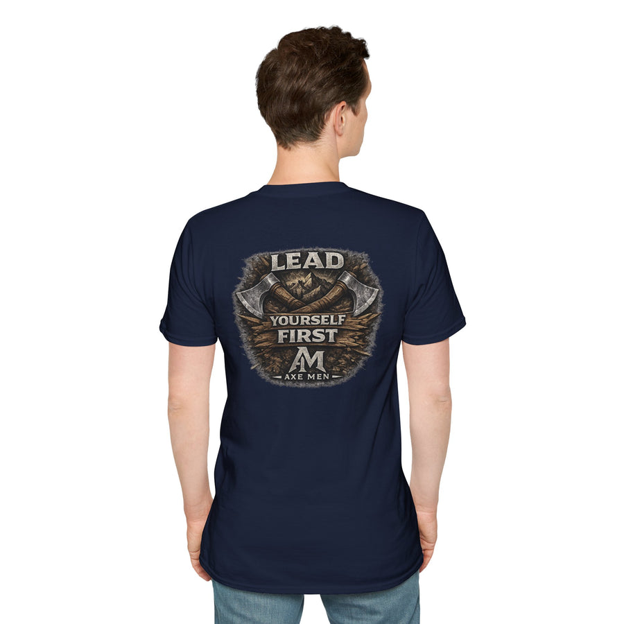 Lead Yourself First T-Shirt — Motivational Self-Leadership Tee