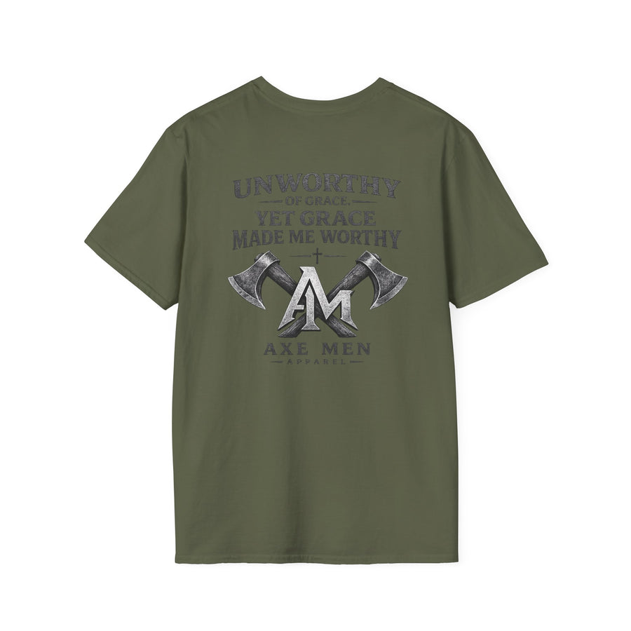Unworthy of Grace, Yet Grace Made Me Worthy - Christian Values T-Shirt