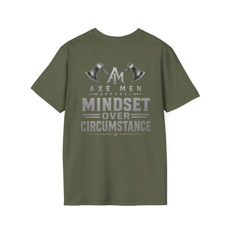 Mindset over Circumstance T-Shirt — 'Axe Men' Graphic Tee