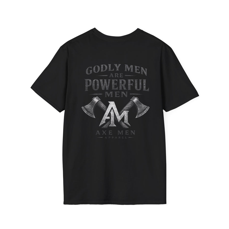 Godly Man Are Powerful Men T-Shirt — Christian Inspirational Tee
